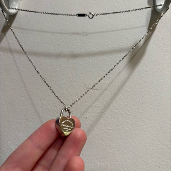 Tiffany & Co. Sterling Silver Return to Tiffany Heart Pendant - Picture 5 of 9